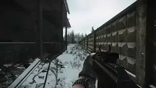 SNOW IN TARKOV! Customs Snow ASMR 