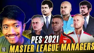 PES 2021 FACE MANAGER MASTER LEAGUE  - PES 2021 PC GAME
