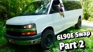 Замена коробки передач на Chevy Express 6L90E! Часть вторая. Очистка охлаждающих магистралей и ра...
