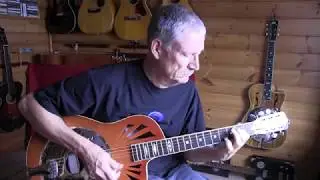 daddystovepipe talks resonator guitars (Delta Resonator and Yanuziello Resophonic)