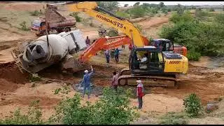 Transit mixer collapse removing