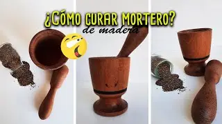 Cómo curar Mortero de MADERA
