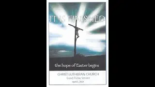 What Righteous Thing Did Jesus Save Us From? - Good Friday - Sermon - April 02, 2021