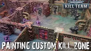 Painting a Custom Kill Team Gallowdark Kill Zone