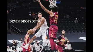 Devin Booker Drops 36 In A Win Over The Cavs!