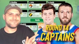 Варианты капитанства Джей Би в 14-м раунде | AFL SuperCoach 2023