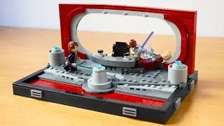LEGO Star Wars - Palpatine vs Windu Diorama MOC