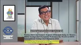 Chef Sanjeev Kapoor - A Culinary Icon Inspires the Next Global Generation