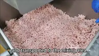 This is how the delicious &ldquo;Star&rdquo; chicken nuggets are made.#machine #Chicken nuggets