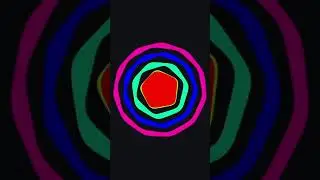 Revolving Polygons #creative #satisfying #lofi #animation #shorts