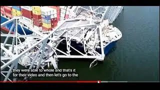 #NIST Francis Scott Key Bridge Had Hollow Concrete, Rebar Support Columns