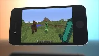 REZENDE JOGA MINECRAFT PARA CELULAR! - Minecraft Pocket Edition MCPE
