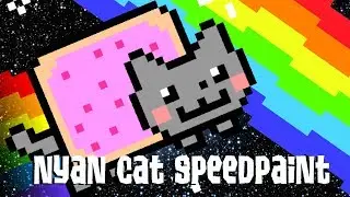 Animal Jam: Nyan Cat Speedpaint (New Pixel Easel)