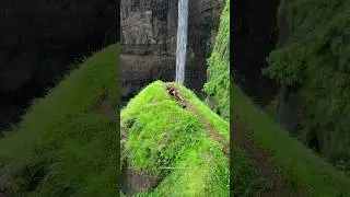 Kumbhe Waterfall 🌿🌸 #kumbhewaterfall  #waterfall  #raigad  #maharashtra