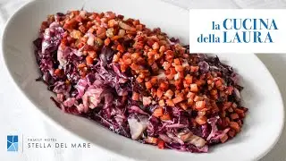 Ricetta dello SCORTICHINO radicchio e speck | La Cucina della Laura