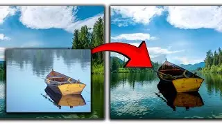 Blend Images and match colors in Photoshop Tutorial