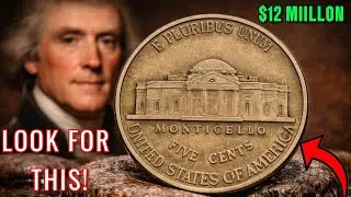 Most Valuable Jefferson Nickel Coins 1963 & 1964 No Mint Mark Worth BIG MONEY