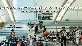 Meleek Thomas Dropped 28 in Hometown | NY Lightning EYBL vs Team New England HGSL | Pitt Jam Fest
