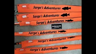 Rod Warrior USA Rod socks- Unboxing and 1st Look.