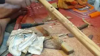 ساخت دمبوره همرای کاسه پلاستیکی#دمبوره_محلی