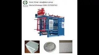EPS Foam Vacuum and Hydraulic Styrofoam Box Making Machine ICF Foam Shunda Machinery