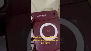 Voltas Beko 6.5kg my new semi automatic washing machine very heavy sound very heavy vibration