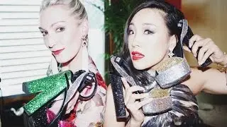 Feiping Chang and Olivia Croucher Buckingham get Ready for HKTatlerBall2016