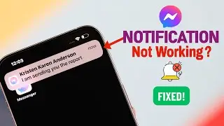 Fixed: Not Getting Messenger Notifications on iPhone!