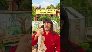 IMBARAZZI - COME LASCI E PRENDI TUO FIGLIO DA SCUOLA IERI VS OGGI