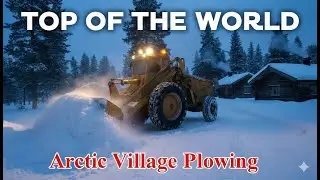 Snow Clearing in a Remote Swedish Village | Volvo LM225 (1963)