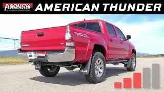 2013-15 Toyota Tacoma 4.0L - American Thunder Cat-back Exhaust System 817614