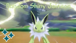 Random Shiny Jolteon (Shame I already have this one...)
