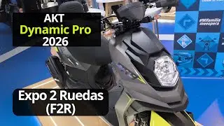 AKT Dynamic PRO 125  modelo 2026 ( Feria de las dos ruedas F2R)
