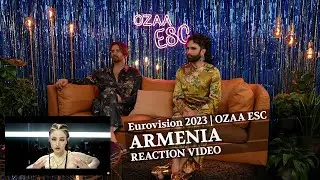 Brunette - Future Lover - Armenia | Eurovision Reaction | OZAA ESC | WURSTTV.com