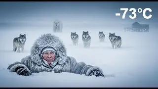 &ndash;73&deg;C: Elder Woman Hides Under Snow to Survive Wolves & Bear