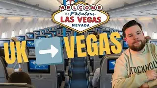 Heathrow to Vegas: British Airways Economy + Caesars Palace Arrival (Vegas Adventure Series Ep1)