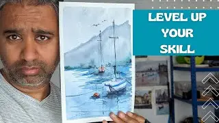 Level Up Your Painting Skills: Learn Seascape Watercolour Techniques