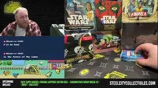 2025 Topps Marvel Chrome Sapphire Edition Box -- Random Pack Group Break #2 -- Mikey