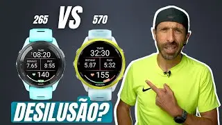 Garmin Forerunner 570 vs 265 A Garmin errou?