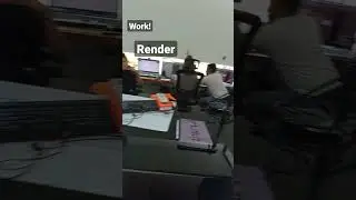 Make Render in the Office | Stillframe Render Studio - Arq. Esa&uacute; Camelo #shorts #rendering #studio