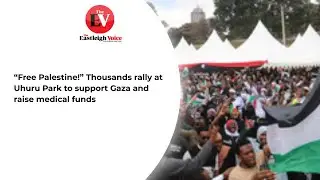 &ldquo;Free Palestine!&rdquo; Thousands rally at Uhuru Park to support Gaza and raise medical funds