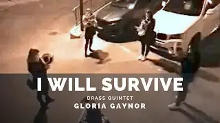 I WILL SURVIVE - Gloria Gaynor (brass quintet - instrumental cover)