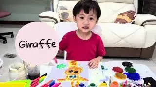 Ian's diary #36 | giraffe | 3y10m