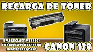RECARGA │REFILL TONER CANON 128