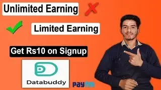 Databuddy | Earn Paytm Cash | 2019 Earning Trick | Refer & Earn App Watch & Earn