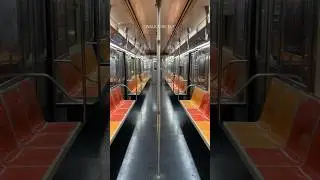 🚊NYC Subway Empty Train Car Ride🗽#nycsubway #trains #ny #newyork #nyclife
