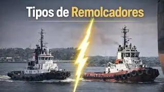 Tipos de remolcadores: de puerto y oce&aacute;nicos | Para qu&eacute; sirve cada uno.