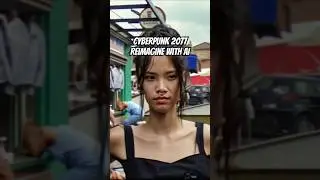 Cyberpunk 2077 Reimagined with AI: Turning Game Graphics Into Real Life!#cyberpunk2077 #ai