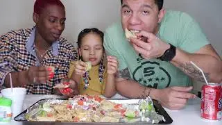 Homemade Nachos Mukbang | LaShonda Capri