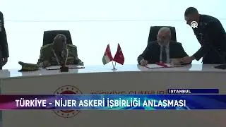 T&uuml;rkiye - NIGER MILITARY COOPERATION AGREEMENT